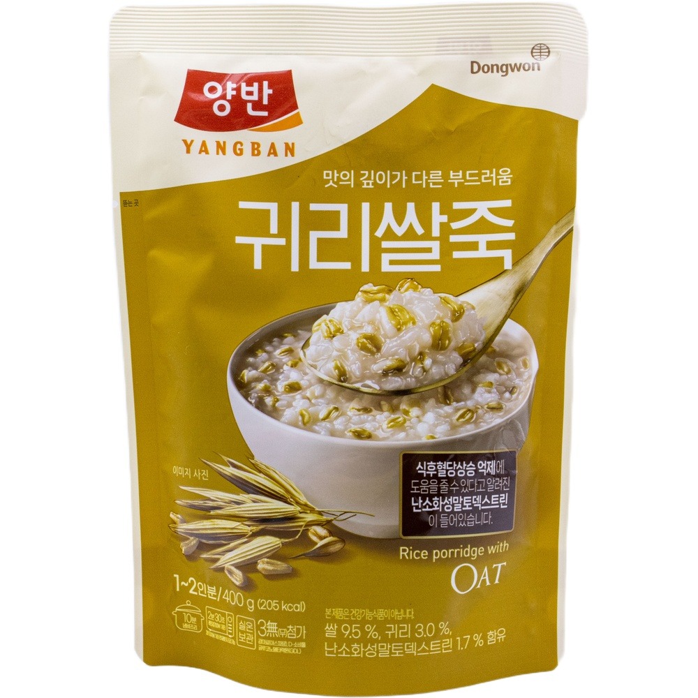동원 양반 귀리쌀죽 400g