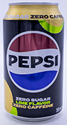 펩시 제로 슈거 라임향 제로 카페인 355mL