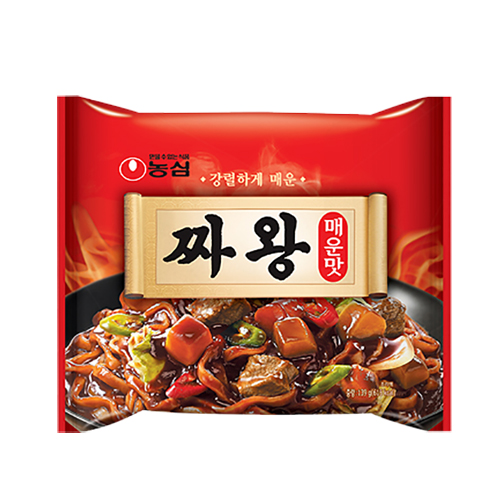 농심 짜왕 매운맛 140g