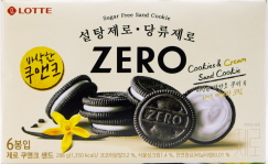 롯데 제로 쿠앤크 샌드 288g
