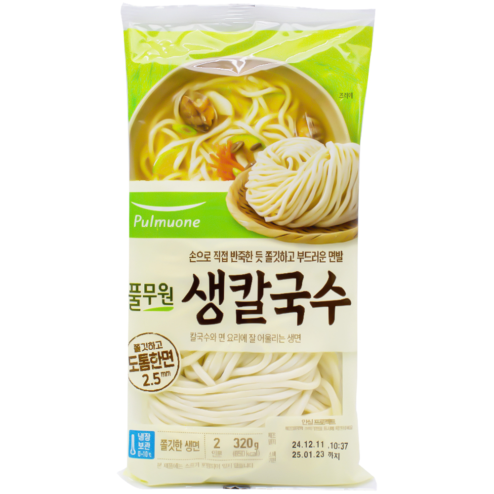 풀무원 생칼국수 550g