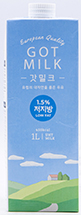갓밀크 저지방 우유 1.5% 1000mL