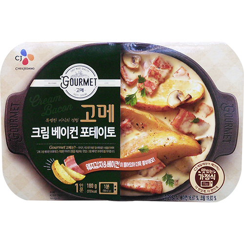 CJ 고메 크림 베이컨포테이토 180g