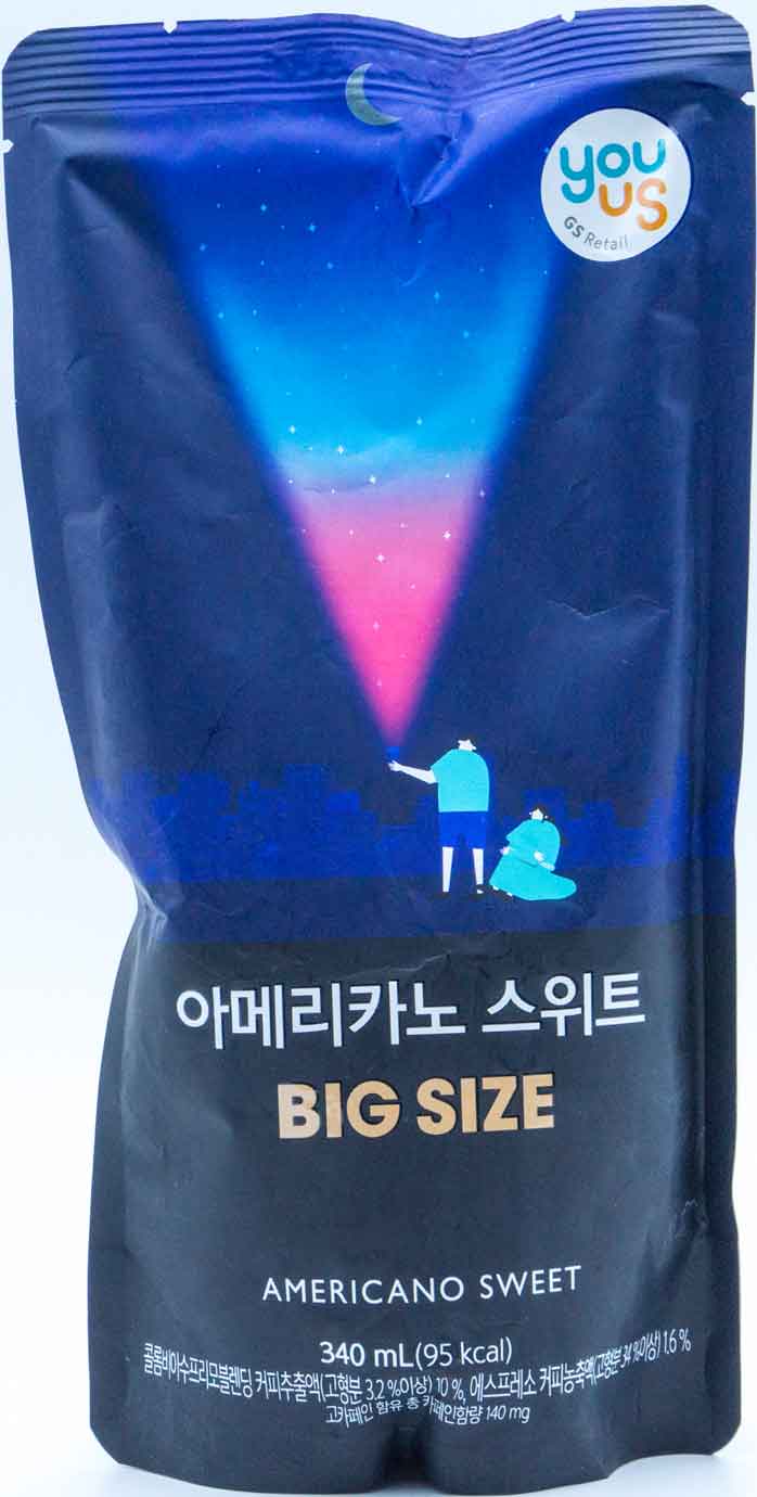 GS 유어스 아메리카노 스위트 빅사이즈 340ml