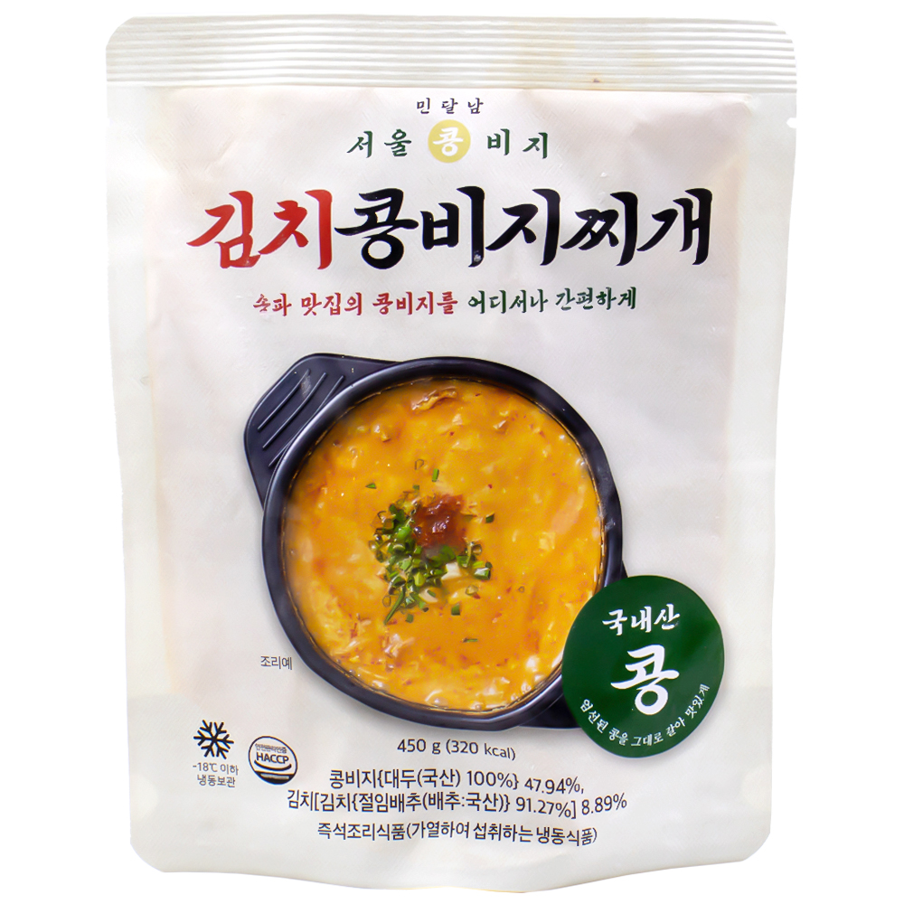 서울콩비지 김치콩비지찌개 450g