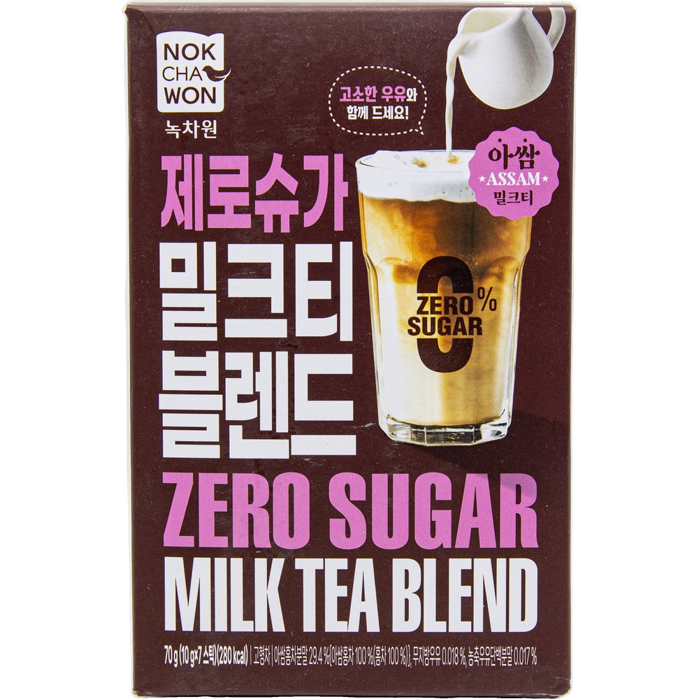 녹차원 제로슈가 밀크티 블렌드 10g
