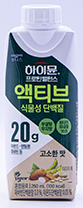 일동후디스 하이뮨 프로틴밸런스 액티브 식물성 단백질 제로 250mL