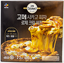 CJ 고메 로제 크림 치킨 시카고 피자 400g