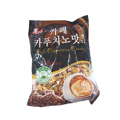 아리랑후드 카페 카푸치노맛캔디 520g