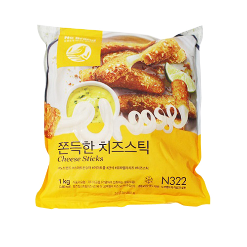 노브랜드 쫀득한 치즈스틱 1kg