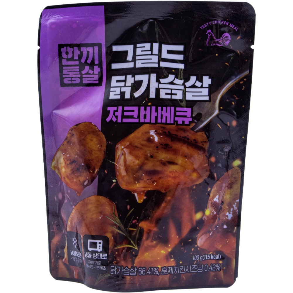 이그니스 한끼통살 그릴드 닭가슴살 저크바베큐 100g