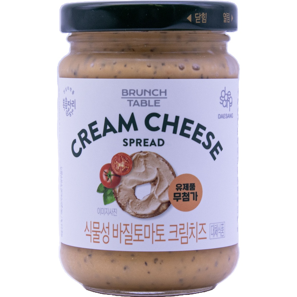 대상다이브스 복음자리 식물성 바질토마토 크림치즈 190g