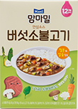 매일 맘마밀 안심소스 버섯소불고기 160g