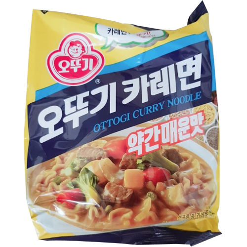 오뚜기 카레면 약간매운맛 130g