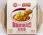 CJ 햇반컵반 BIG 매콤로제치킨리조또 323g