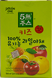 자연원 5무주스 키즈 100% 유기농 과일야채 500ml