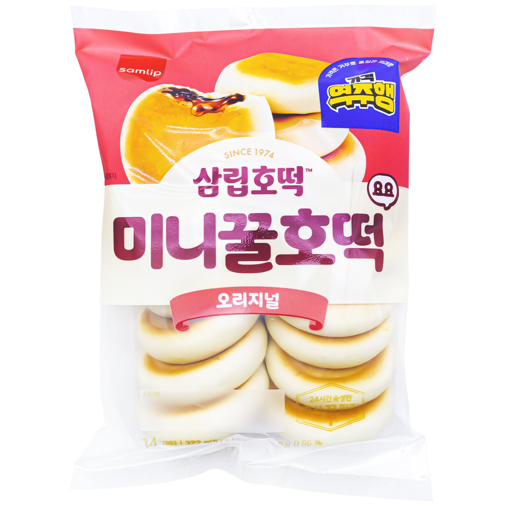 삼립 미니꿀호떡 요요 오리지널 322g