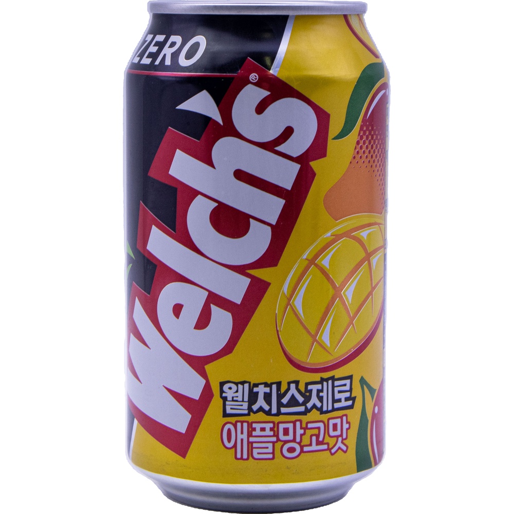 농심 웰치스 제로 애플망고맛 355mL