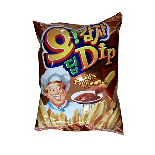 오리온 오감자 찍먹 양념바베큐소스맛 154g