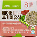 풀무원 베이비 후기이유식 한우아스파라거스근대죽 160g