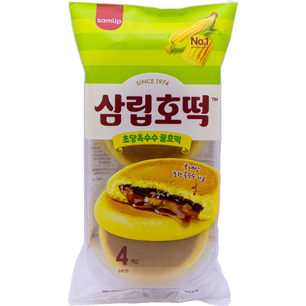 삼립 초당옥수수 꿀호떡 228g