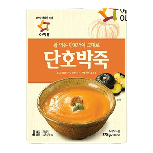 아워홈 단호박죽 270g