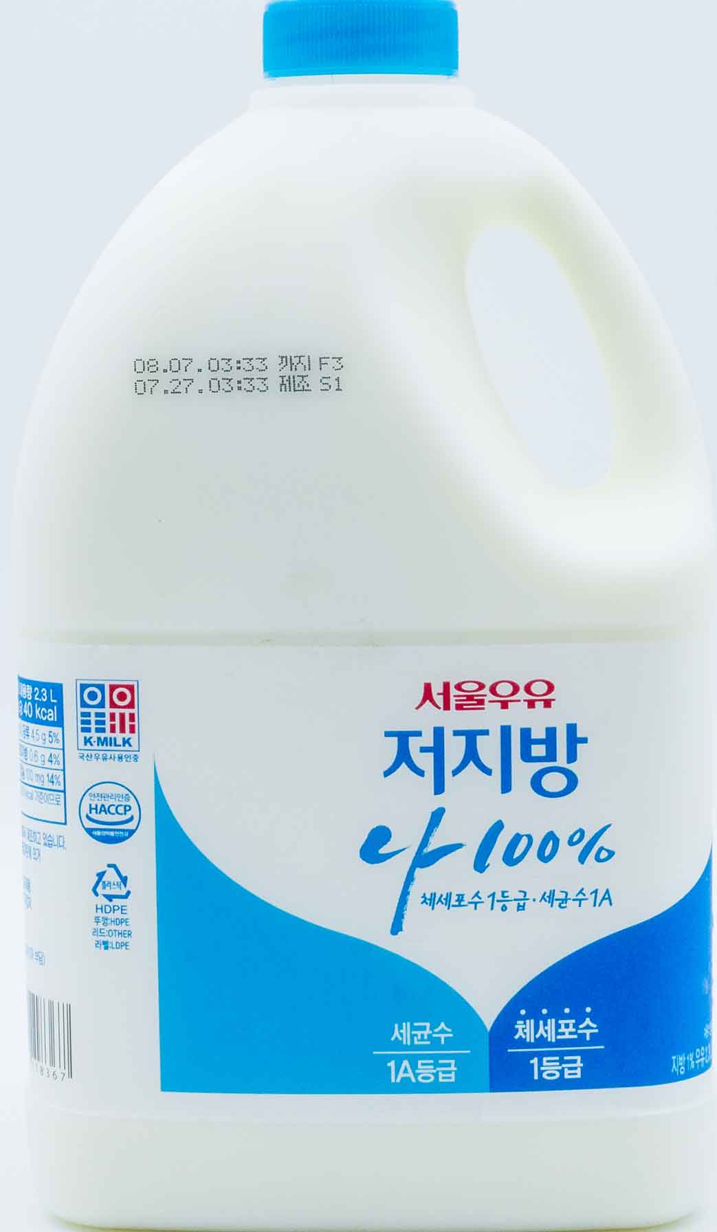 서울우유 나 100% 저지방 2300ml