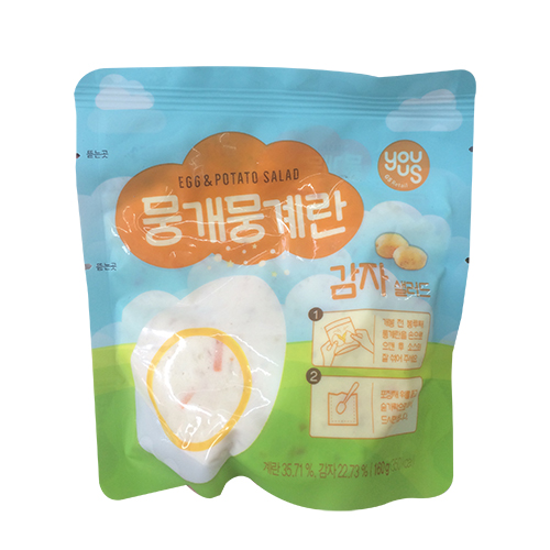 GS리테일 유어스 뭉개뭉계란 감자 160g