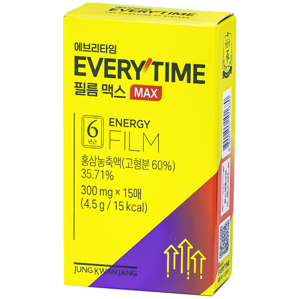 정관장 에브리타임 필름 맥스 300mg