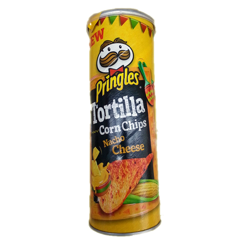 프링글스 또띠아 콘칩 나쵸치즈 110g