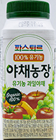 롯데 파스퇴르 100% 유기농 야채농장 190ml