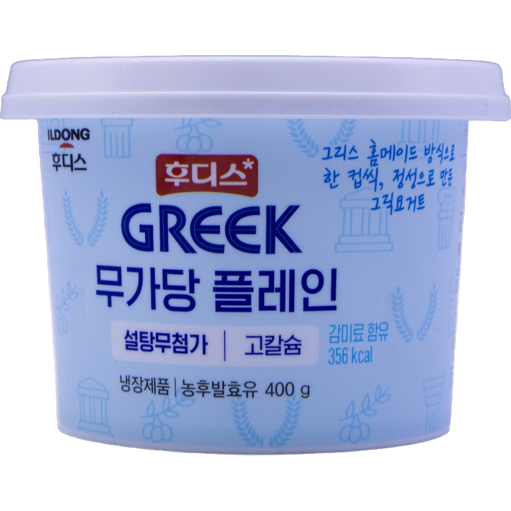 일동후디스 무가당 플레인 그릭요거트 400g