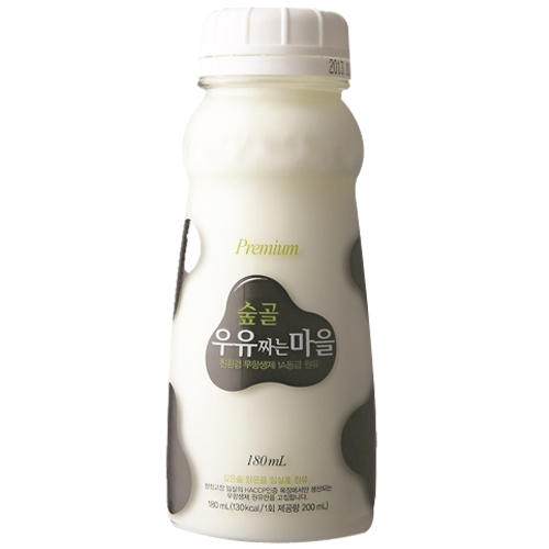 맛누리 숲골 우유짜는마을 180ml