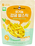 맛있는풍경 맘스초이스 유기농 감귤 쌀스틱 30g