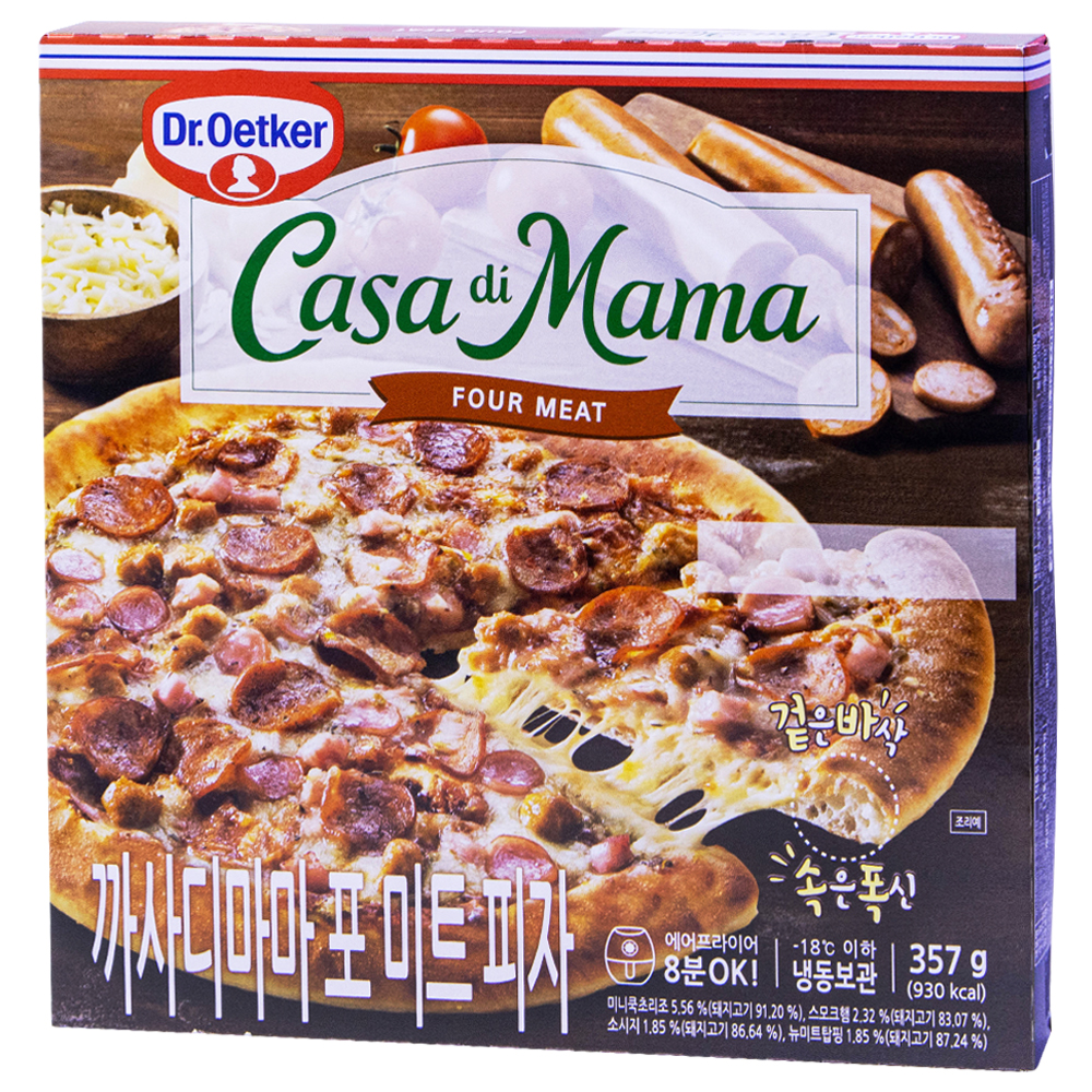 닥터오트커 까사디마마 포 미트 피자 357g