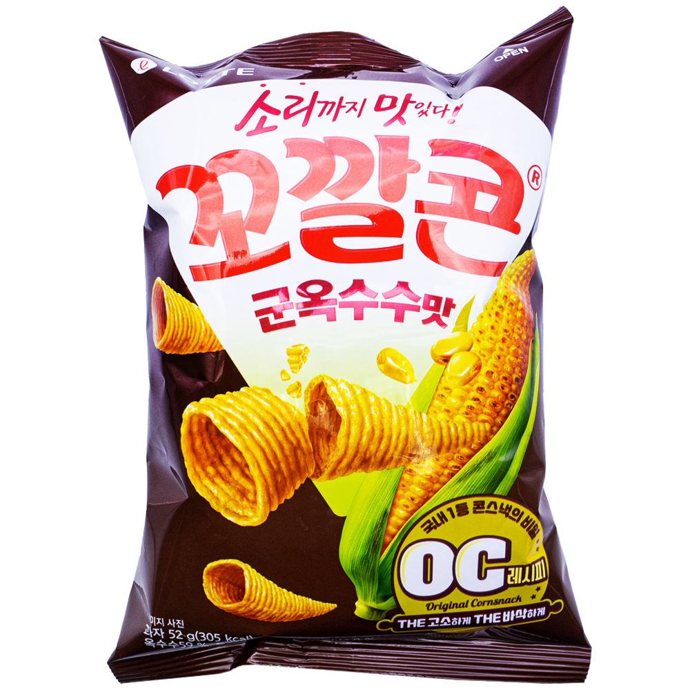 롯데 꼬깔콘 군옥수수맛 52g