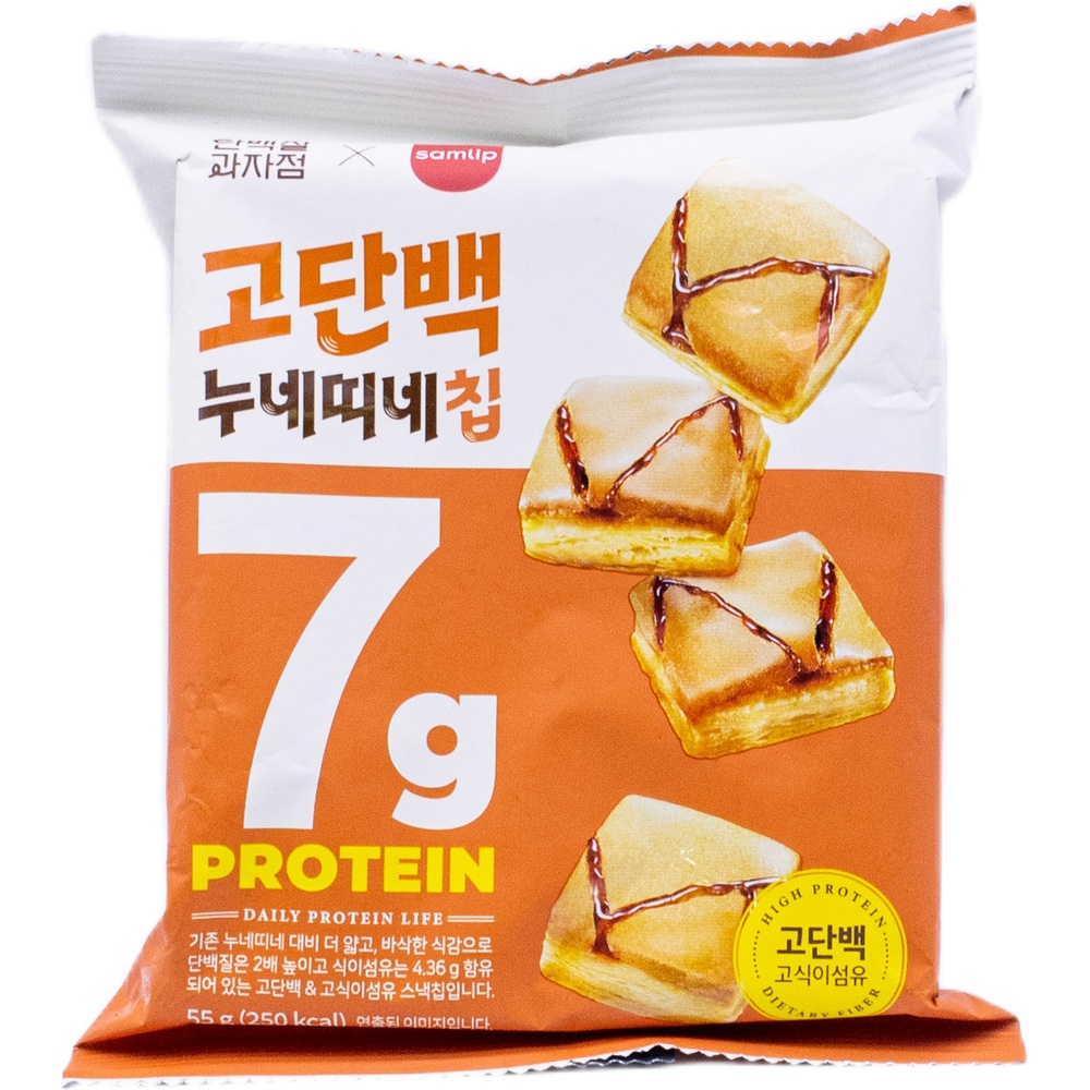단백질과자점 삼립 고단백 누네띠네칩 55g