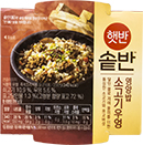 CJ 햇반 솥반 소고기우엉 영양밥 200g