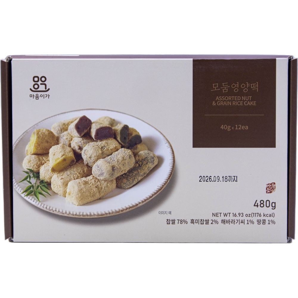 마음이가 모둠영양떡 480g