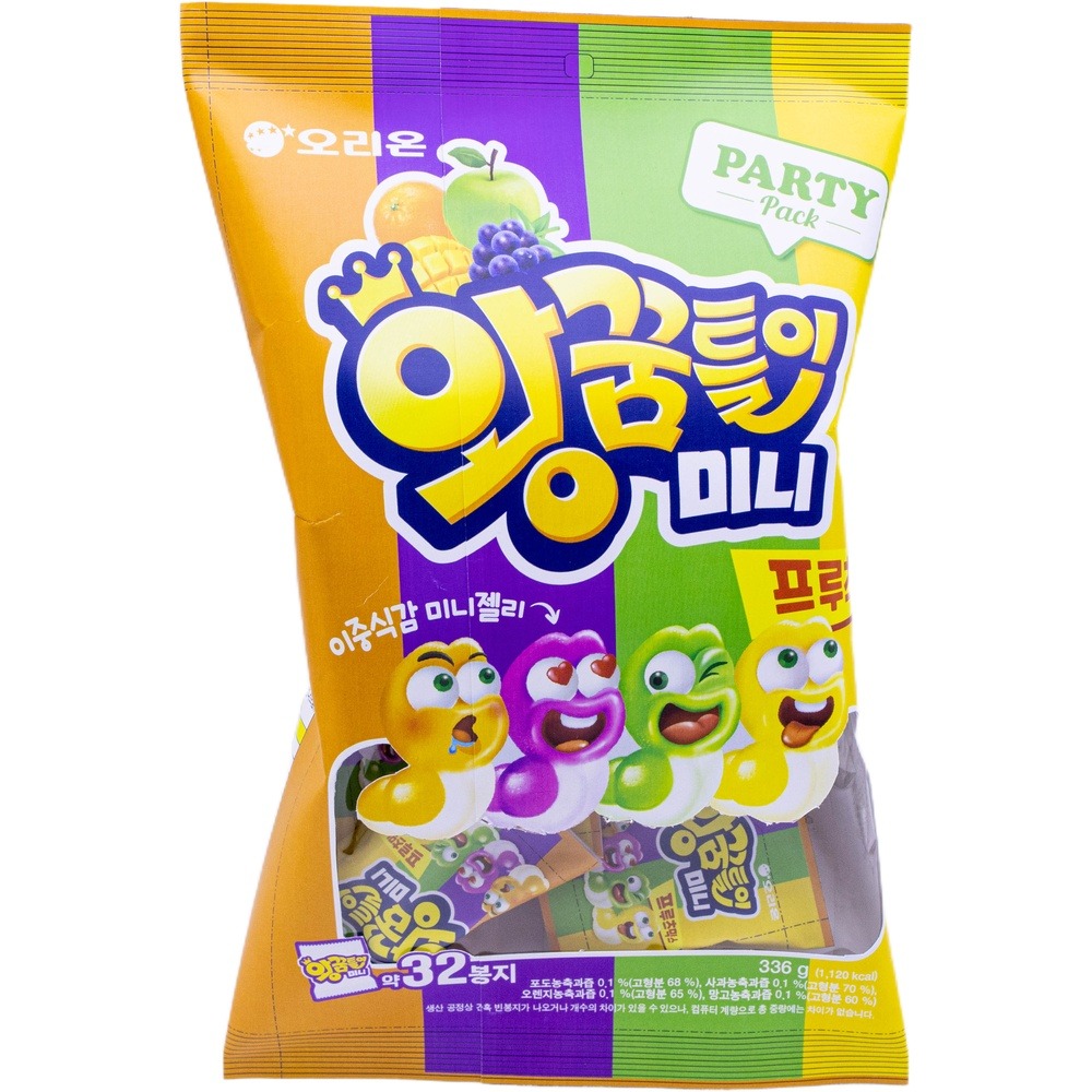 오리온 왕꿈틀이 미니 파티팩 10.5g