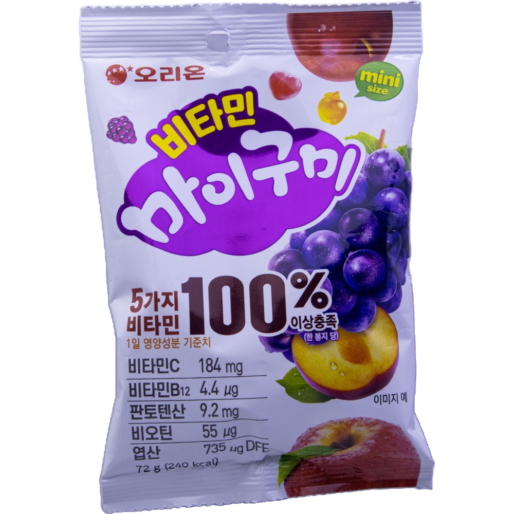 오리온 비타민 마이구미 미니 72g