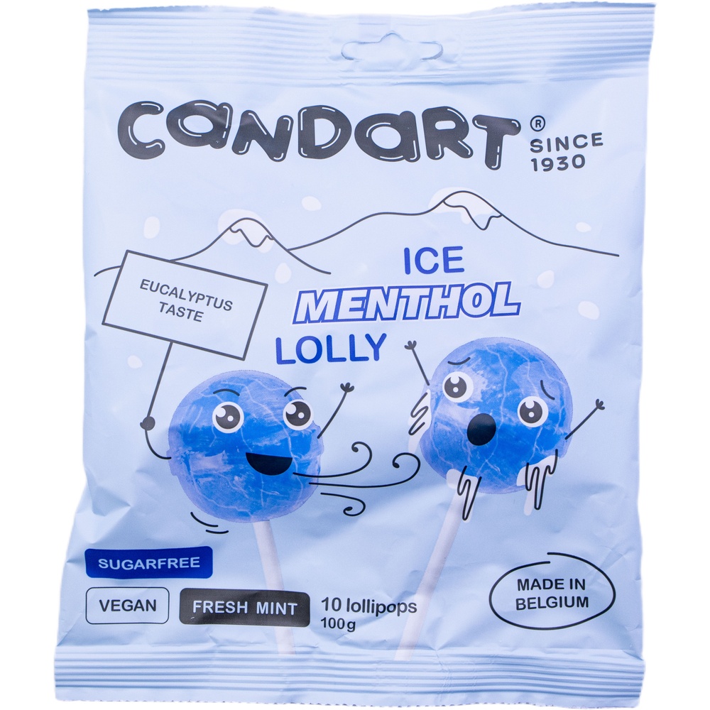 캔다트 아이스 멘톨 롤리팝 100g