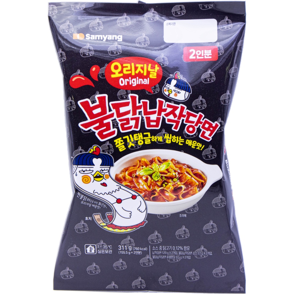 삼양 오리지날 불닭납작당면 311g