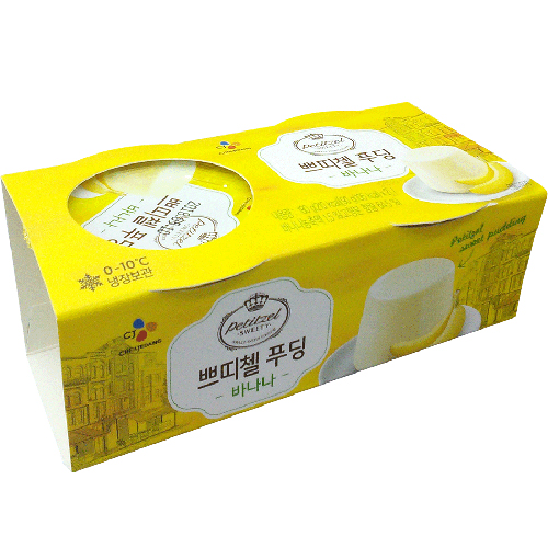CJ 쁘띠첼 푸딩 바나나 90g