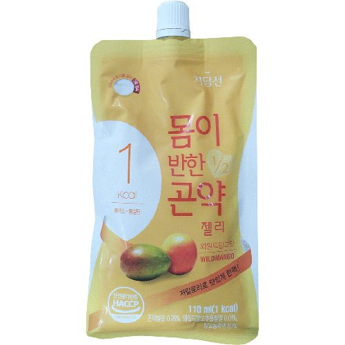자담선 몸이 반한 곤약 젤리 와일드망고맛 110ml
