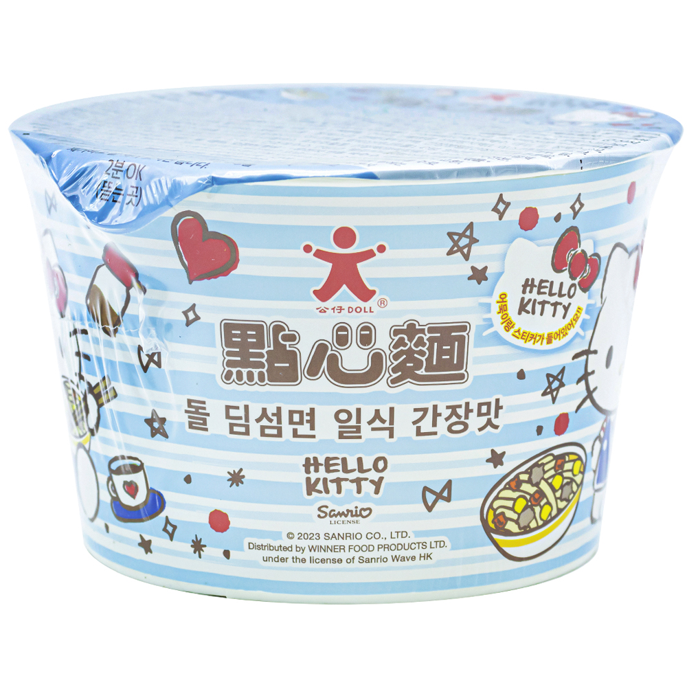 헬로키티 돌 딤섬면 일식 간장맛 33g