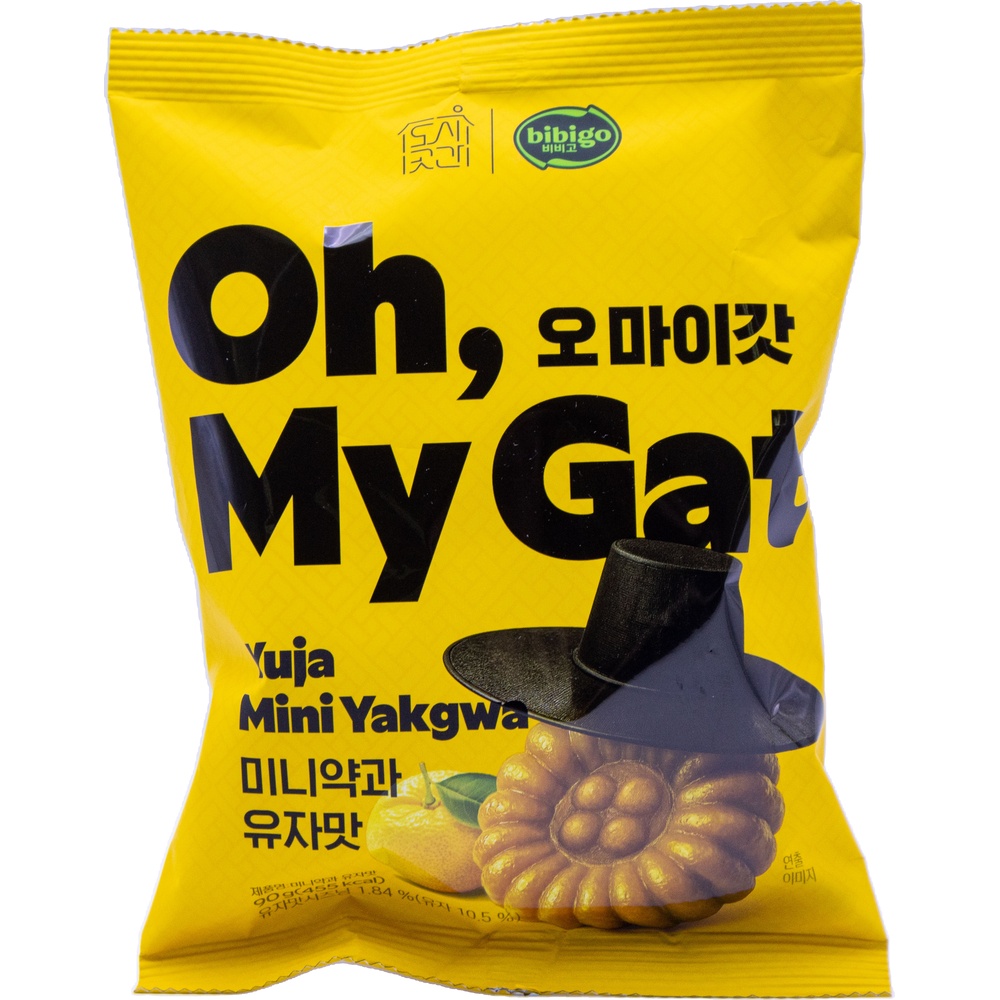 도시곳간 비비고 오마이갓 미니약과 유자맛 90g