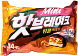 오리온 핫브레이크 땅콩카라멜 미니 455g