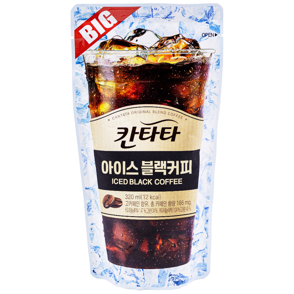 롯데 칸타타 아이스 블랙커피 320mL