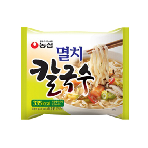 농심 멸치칼국수 98g
